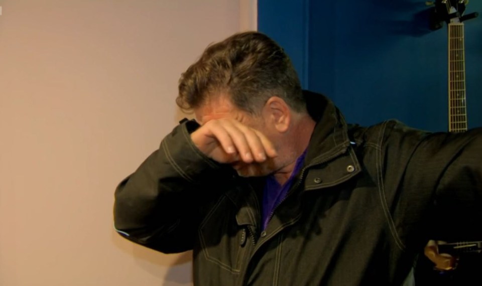 Nick burst into tears after watching the guests' reactions