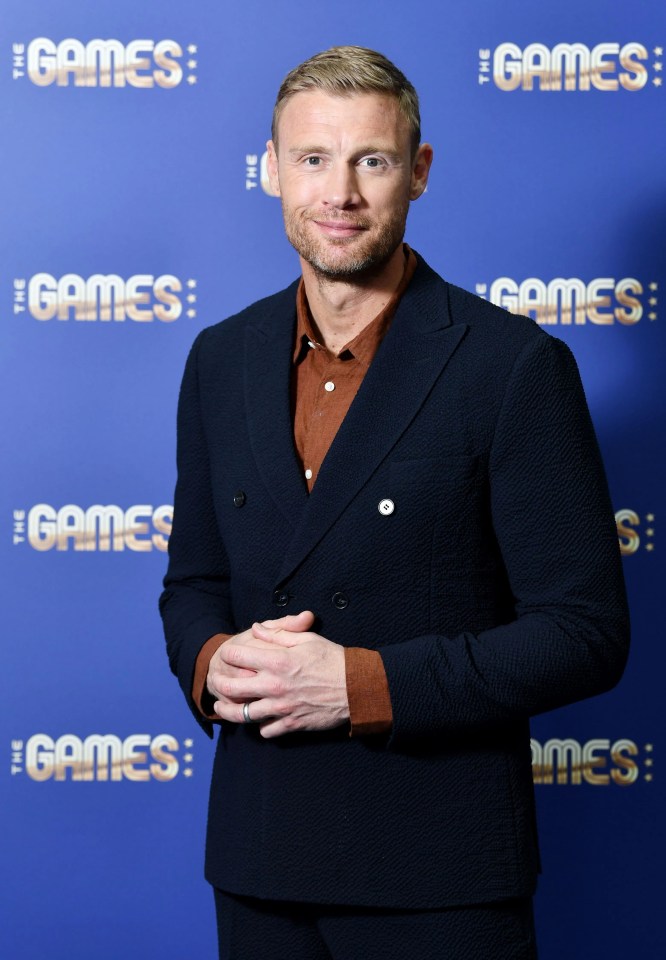 Freddie Flintoff is also host of The Games