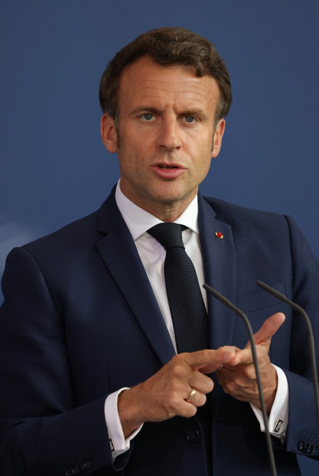 A deluded Macron suggested we join a European alliance