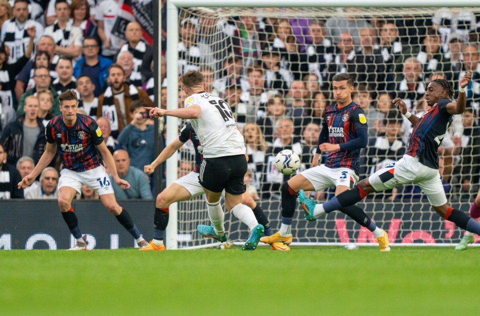 Captain Cairney opened the scoring as Fulham ran riot