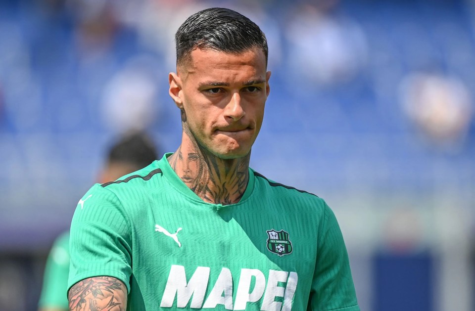 Sassuolo star Gianluca Scamacca has been linked with a move to West Ham