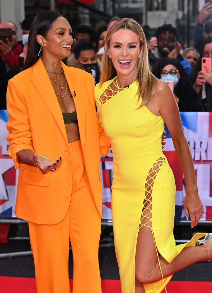 Britain’s Got Talent judges Alesha Dixon and Amanda Holden are known for their bold fashion choices