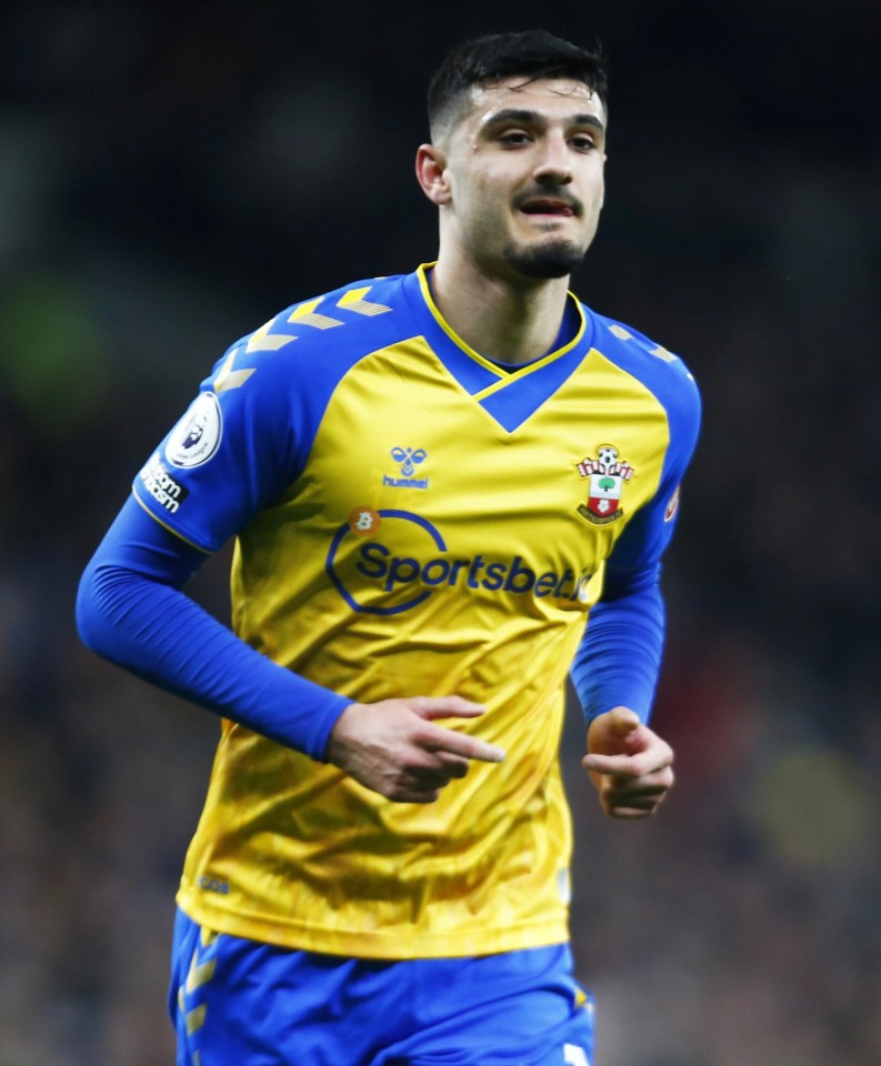 Southampton loanee Armando Broja has stood out at St Mary's this season