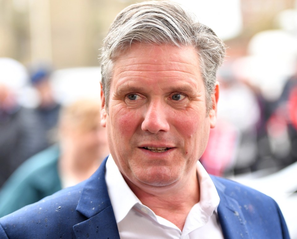 Sir Keir Starmer today after discovering he's facing a police investigation over 'beergate'