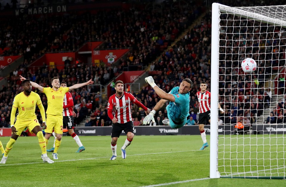 Joel Matip heads the winner for Liverpool