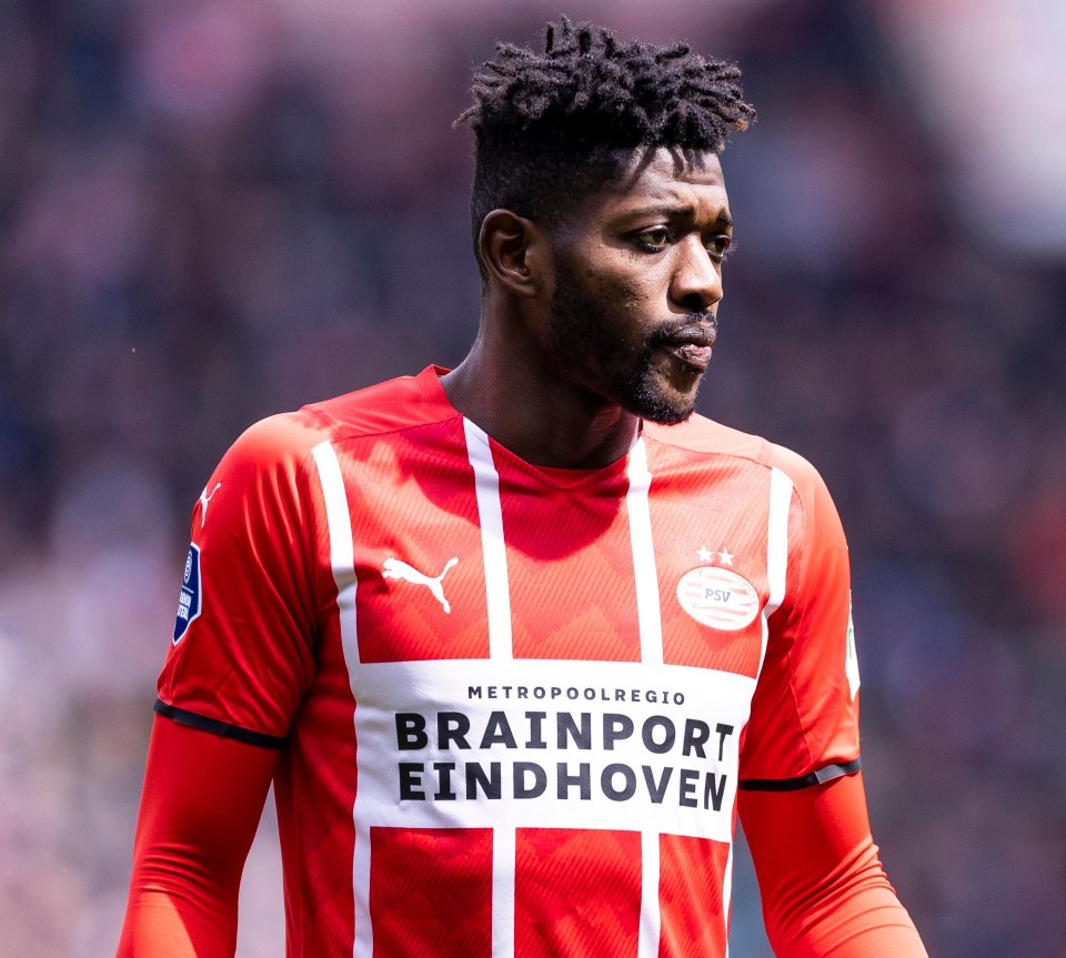 Chelsea are eyeing PSV Eindhoven star Ibrahim Sangare as Declan Rice's alternative