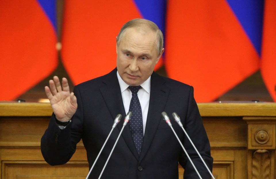 There are fears Vladimir Putin will ‘send saboteurs to the UK’ in retaliation for its involvement in Ukraine