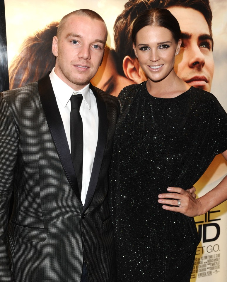 Danielle Lloyd, pictured here with ex husband Jamie O'Hara, was accused of wanting to become a Wag by Nicola