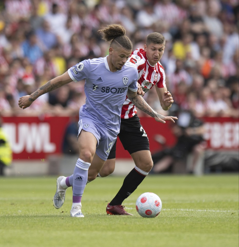 Manchester City are believed to be keen to sign Leeds midfielder Kalvin Phillips