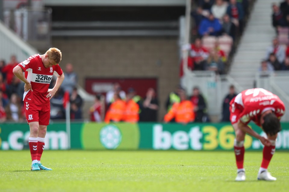 Middlesbrough missed out on a play-off place