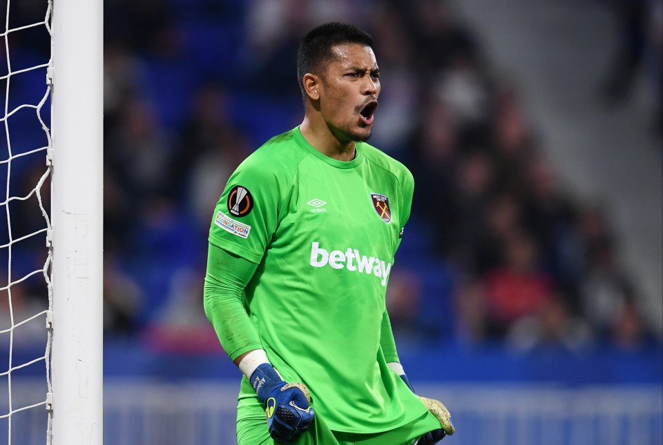 Areola has impressed since joining West Ham on loan