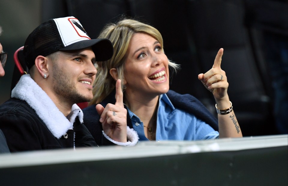 Mauro Icardi and wife Wanda are a high-profile couple in the football world