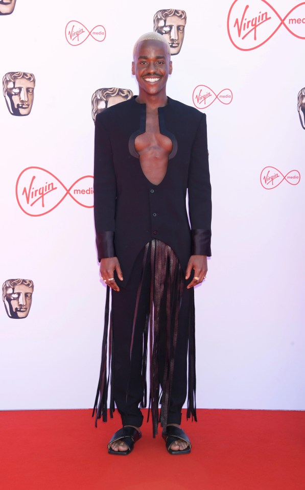 Doctor Who star Ncuti Gatwa stole the limelight on the Bafta Television Awards red carpet