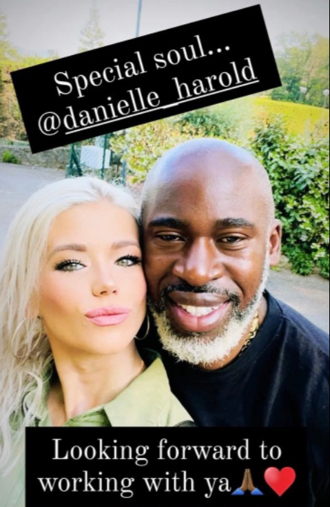 Fans are worried Danielle is about to quit after she was snapped with director Fredi Nwak