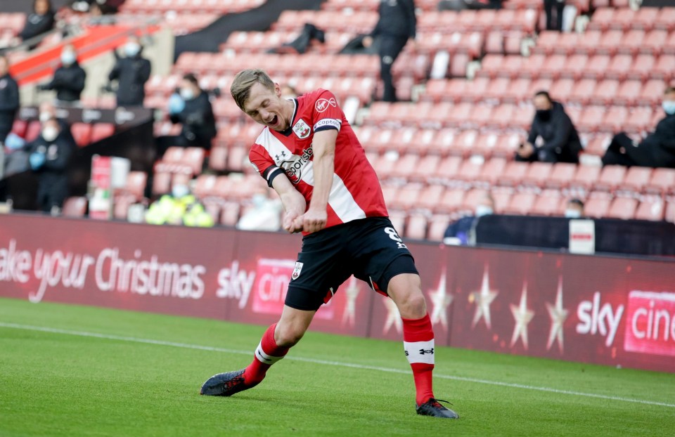 Ward-Prowse was nominated for the PFA Player of the Season award