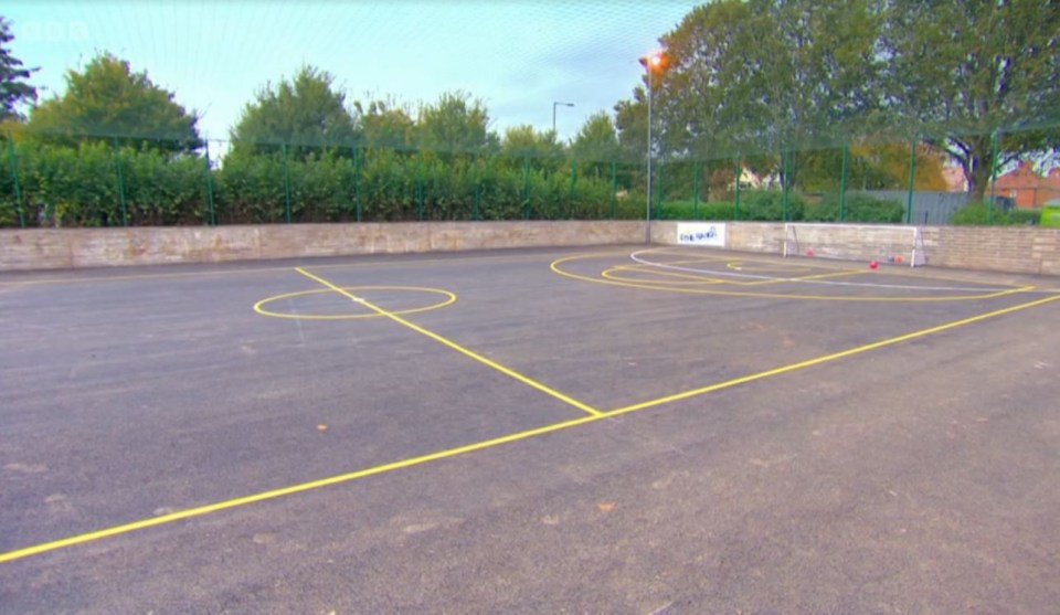 The DIY SOS team helped a community renovate a playground for the local children