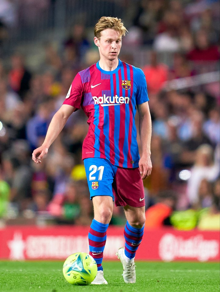 Manchester United are keen on signing Barcelona midfielder Frenkie de Jong