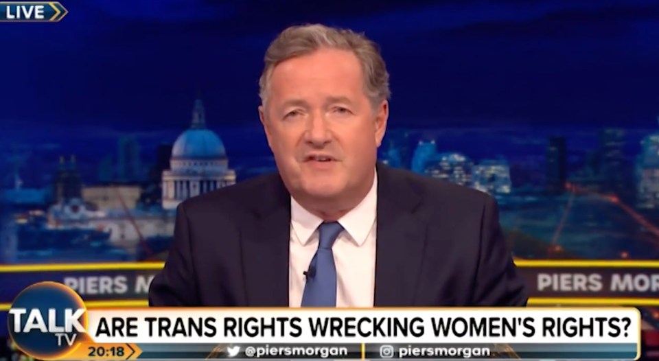 Piers Morgan wouldn't stand for the abuse on air