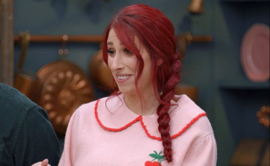 Stacey Solomon made her Bake Off debut on Tuesday