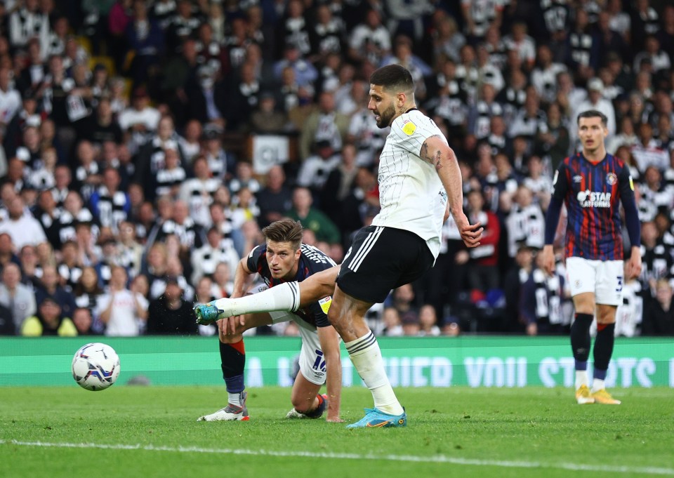 Aleksandar Mitrovic grabbed his 42nd Championship goal of a stunning season