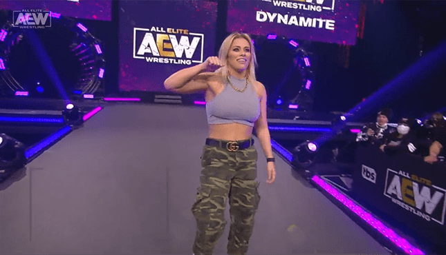 Paige VanZant's AEW wrestling debut has been confirmed