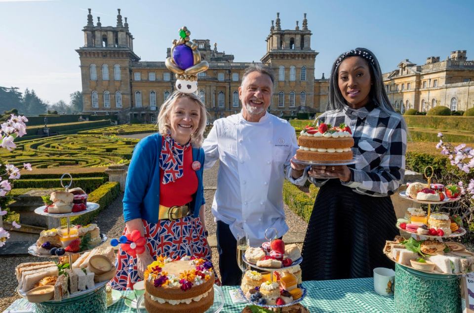 Raymond Blanc, Gennaro Contaldo and Great British Bake Off’s Karen Wright will be cooking up treats in the Blenheim Palace kitchen