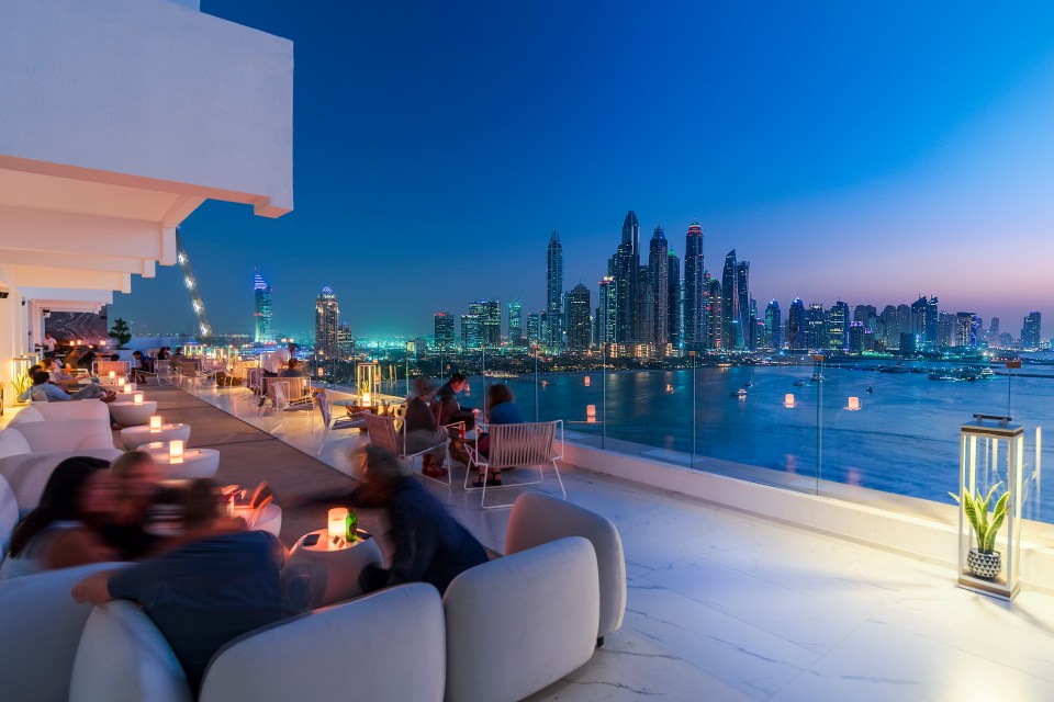 Visitors can soak in the sights on the incredible rooftop at the Penthouse