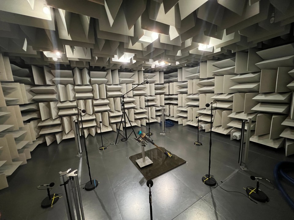 Testing one, two - the sound room