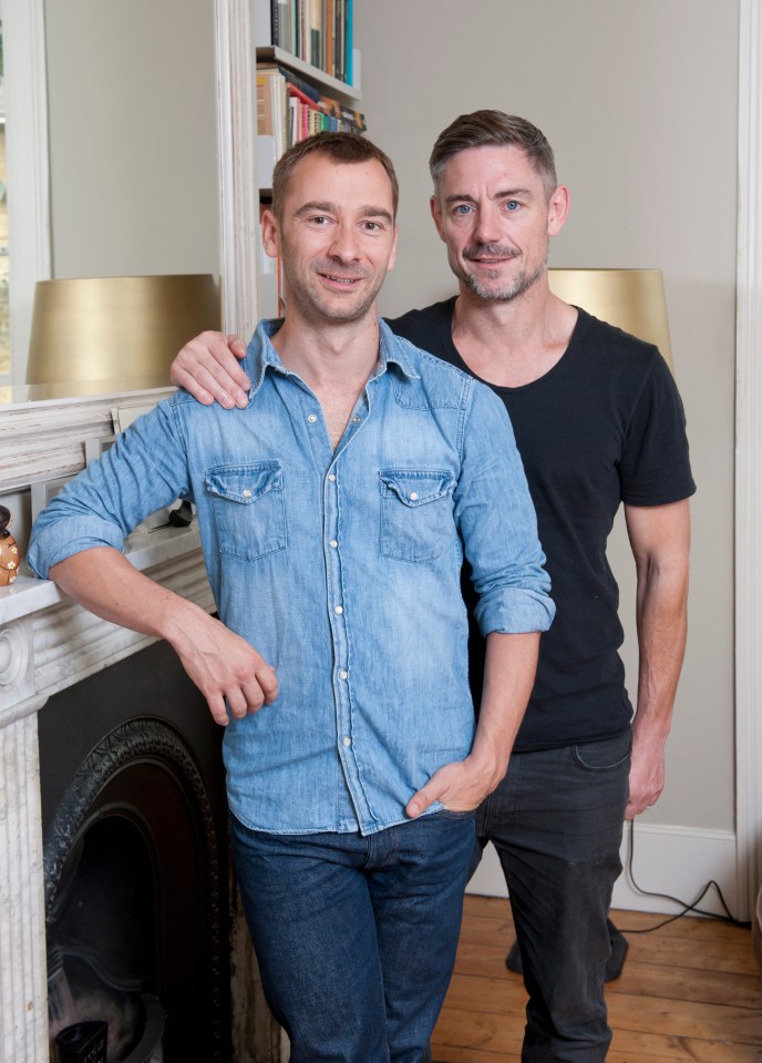 Charlie Condou has two kids with his partner Cameron Laux