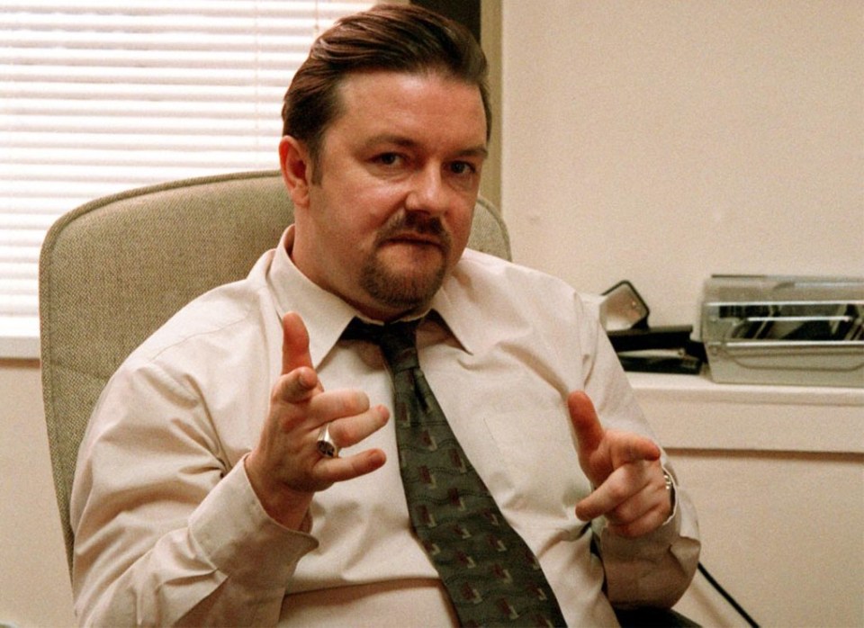 The Office favourite David Brent tried his best to motivate staff with quotes