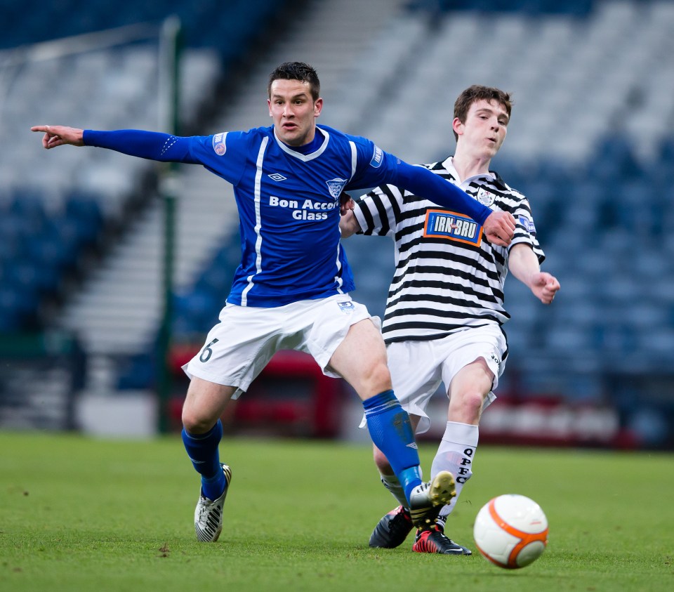 A young Robbo reignited his career at Queen's Park