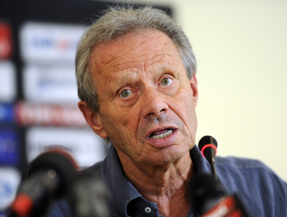 Maurizio Zamparini upped sticks for Palermo in 2002