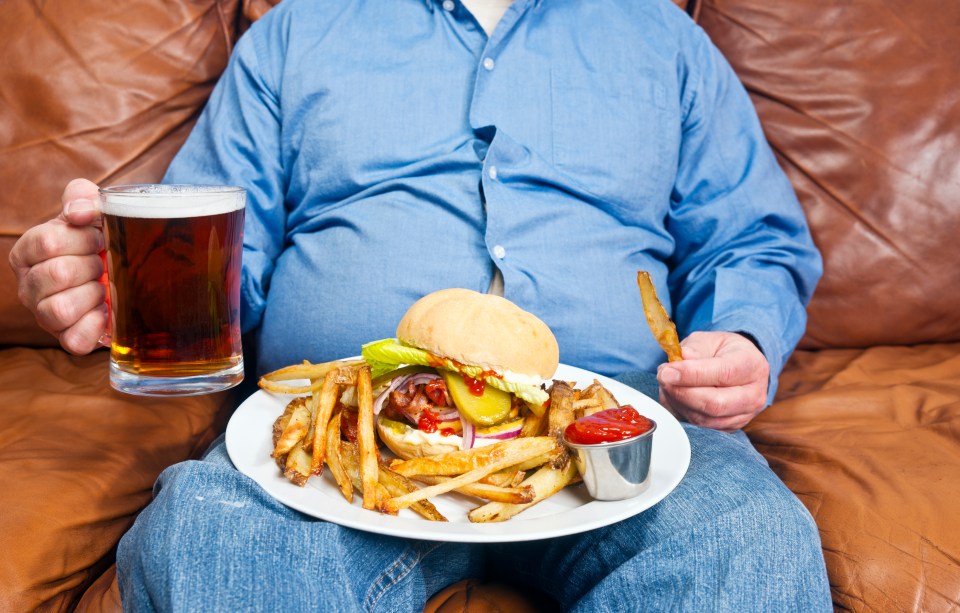 More Brits will be obese than a healthy weight within five years a report has warned