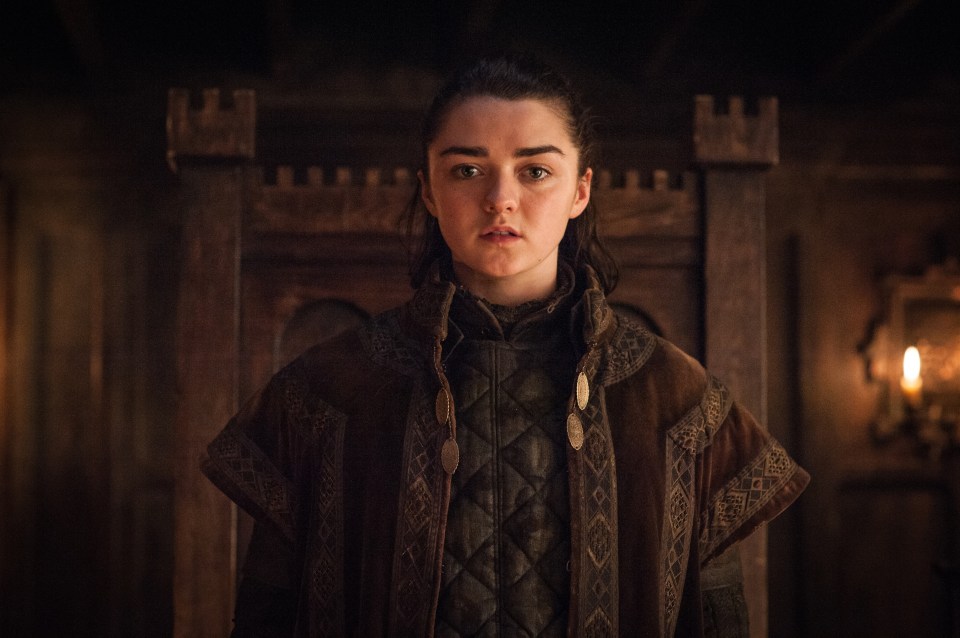 Maisie played Arya Stark in Game Of Thrones