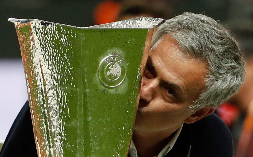 Jose Mourinho has taken a dig at Man Utd's trophy drought