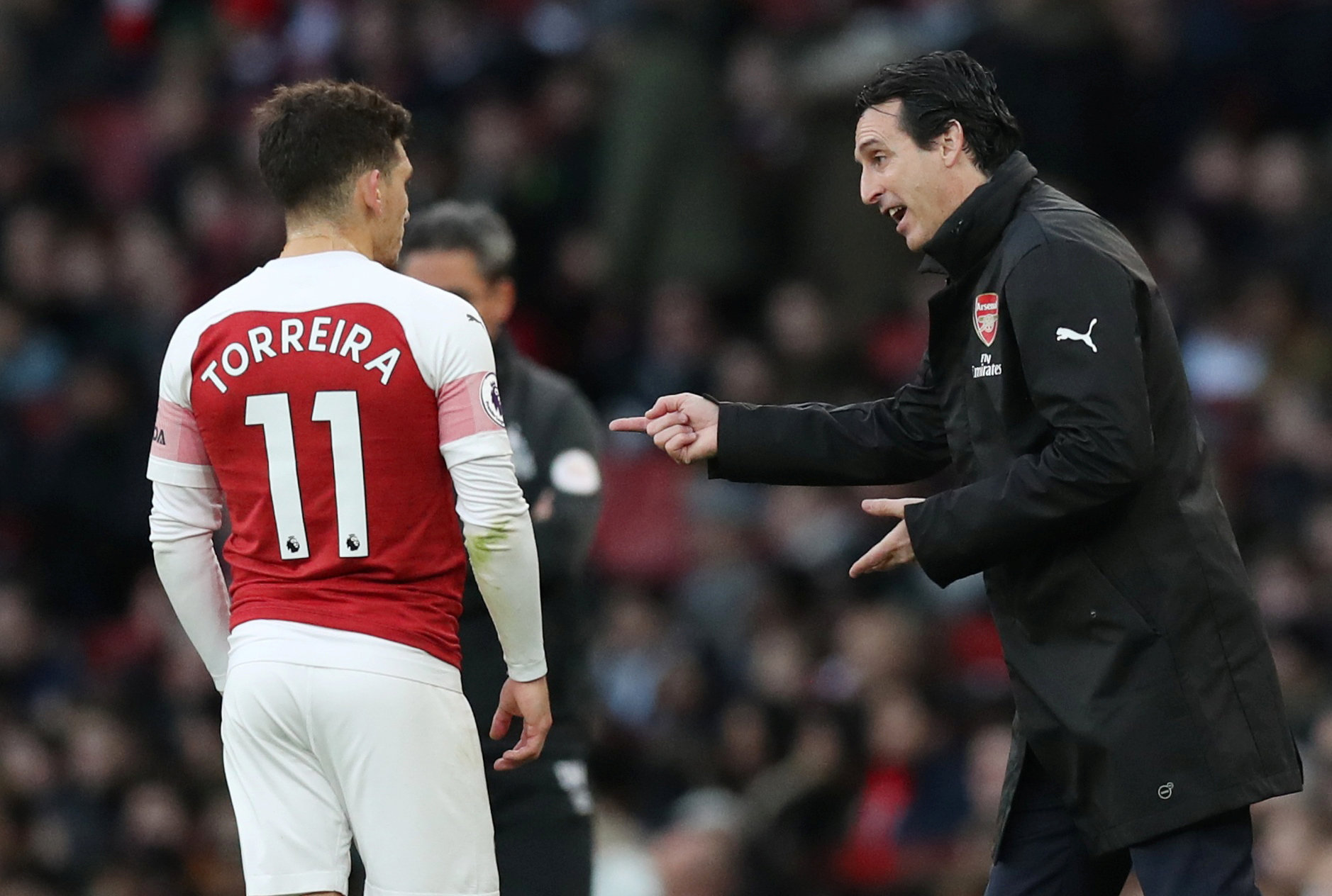 Lucas Torreira had worn the No11 before leaving the club on loan