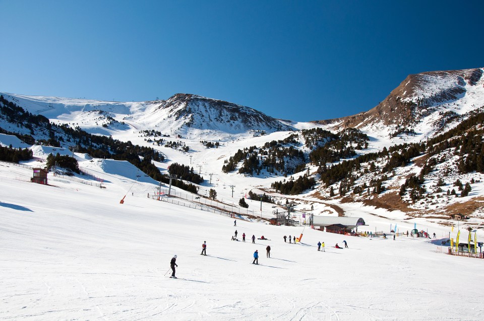 Andorra is popular with Brits opting for ski holidays