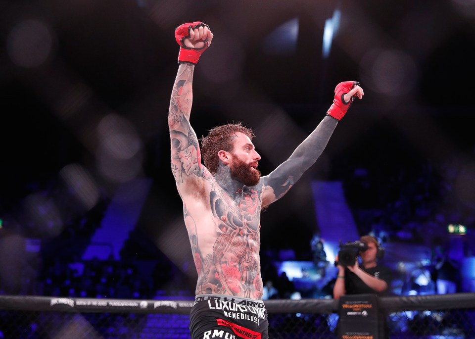 Aaron Chalmers had seven MMA fights