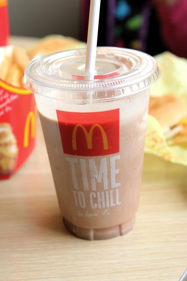 The McCafe iced Drinks Range will also be making a comeback