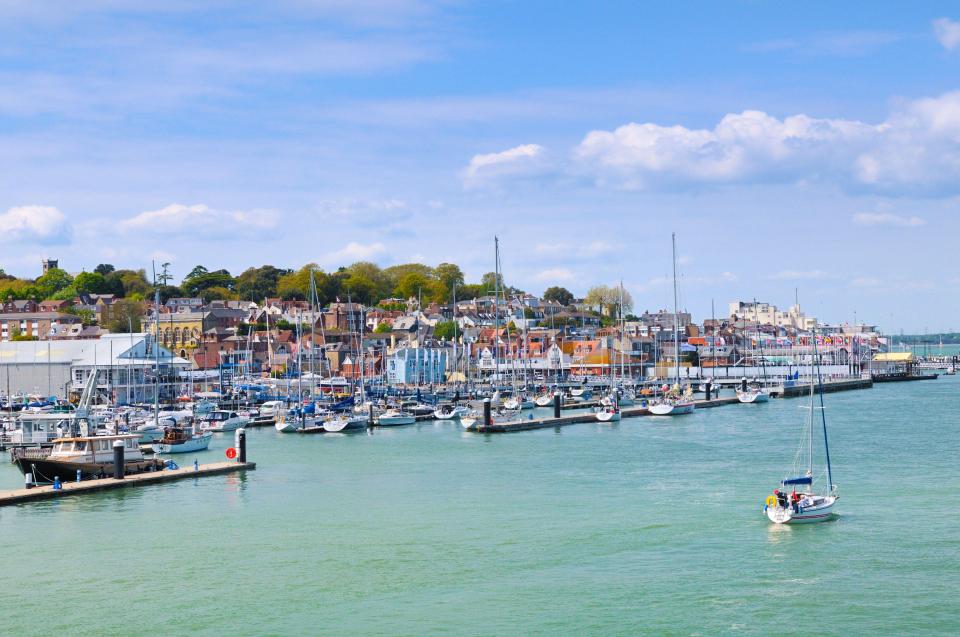 Destinations included in the offers are hotspots such as Devon, Suffolk, Cornwall, Yorkshire and the Isle of Wight (pictured)