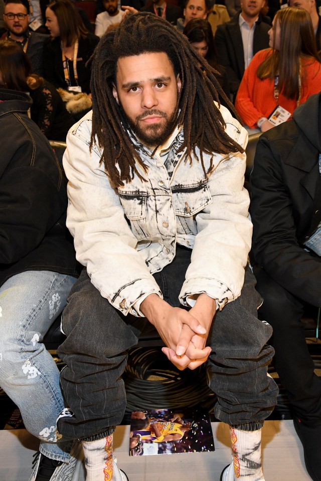 Rapper J. Cole