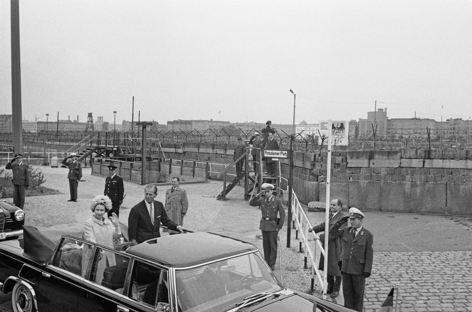 The Queen and Prince Philip made a ground-breaking visit to West Germany at the height of the Cold War