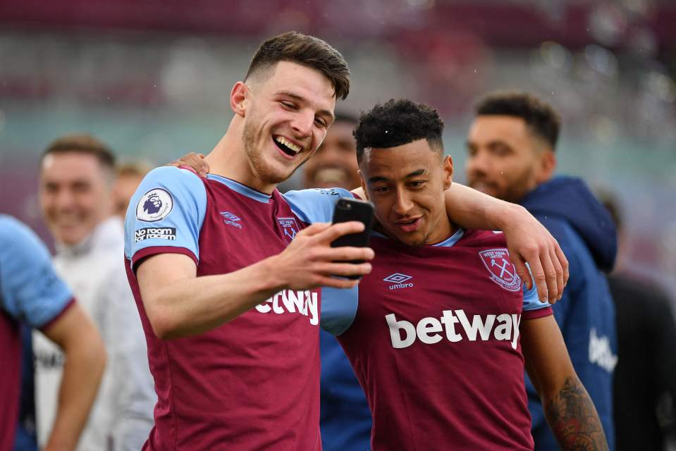 Lingard was a hit during his loan with the Hammers last season