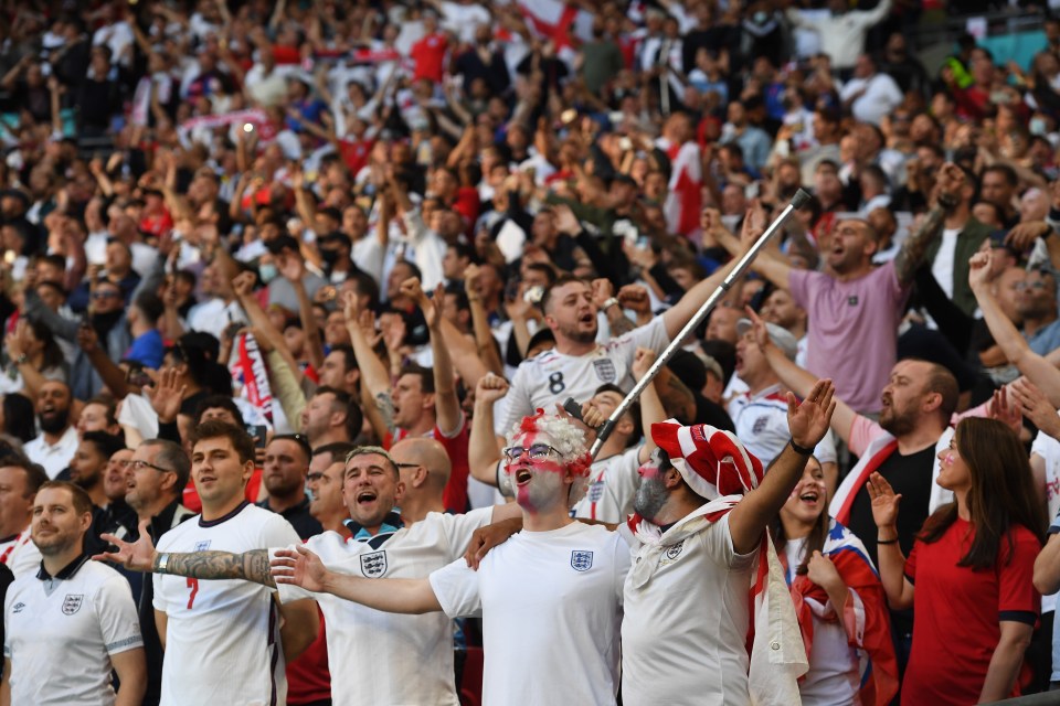 England fans are refusing to stop signing Football's Coming Home