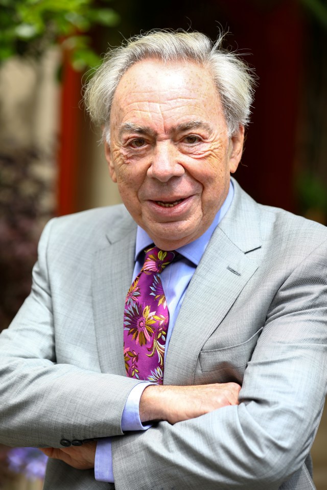 Lord Andrew Lloyd Webber will bring the show tunes with him