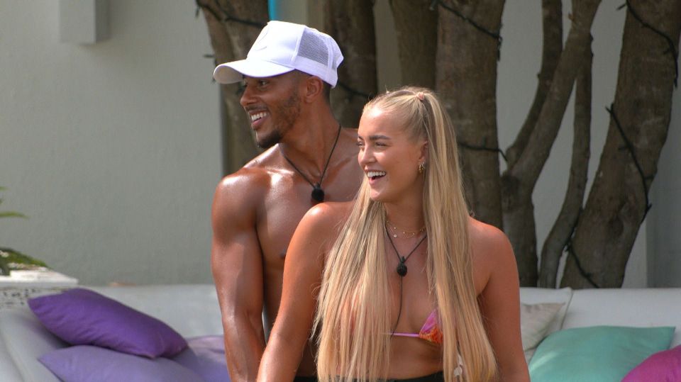 Aaron and Mary had a brief fling on Love Island 2021