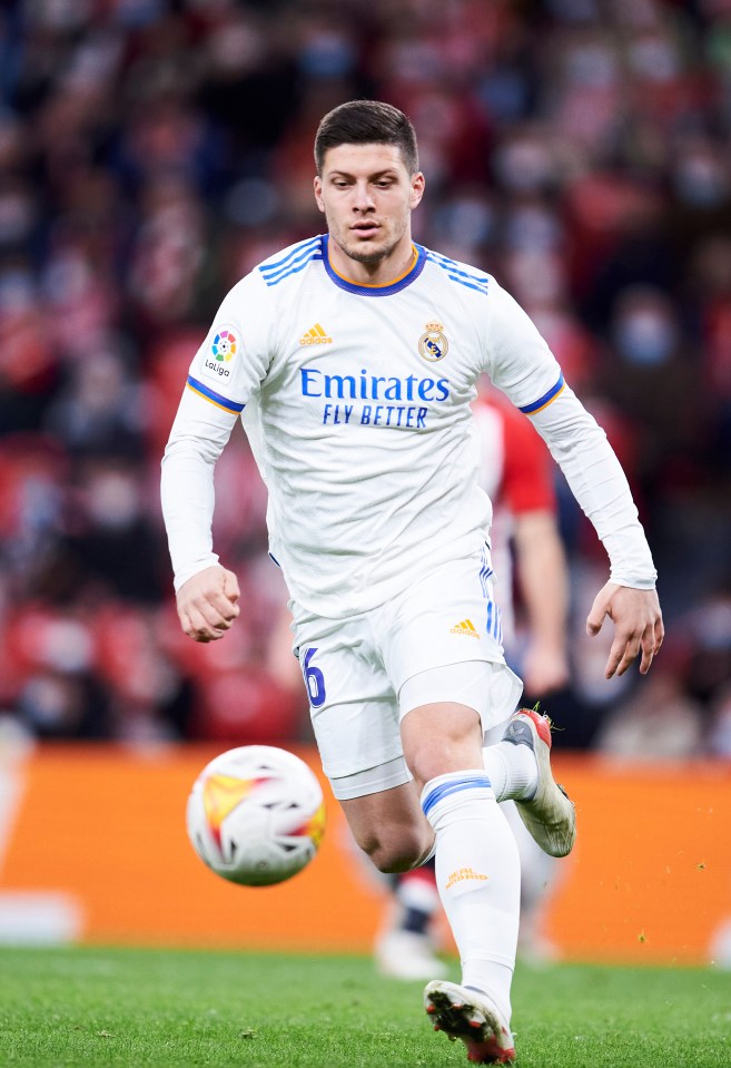 Los Blancos flop Luka Jovic has appeared in just three European Cup games this term