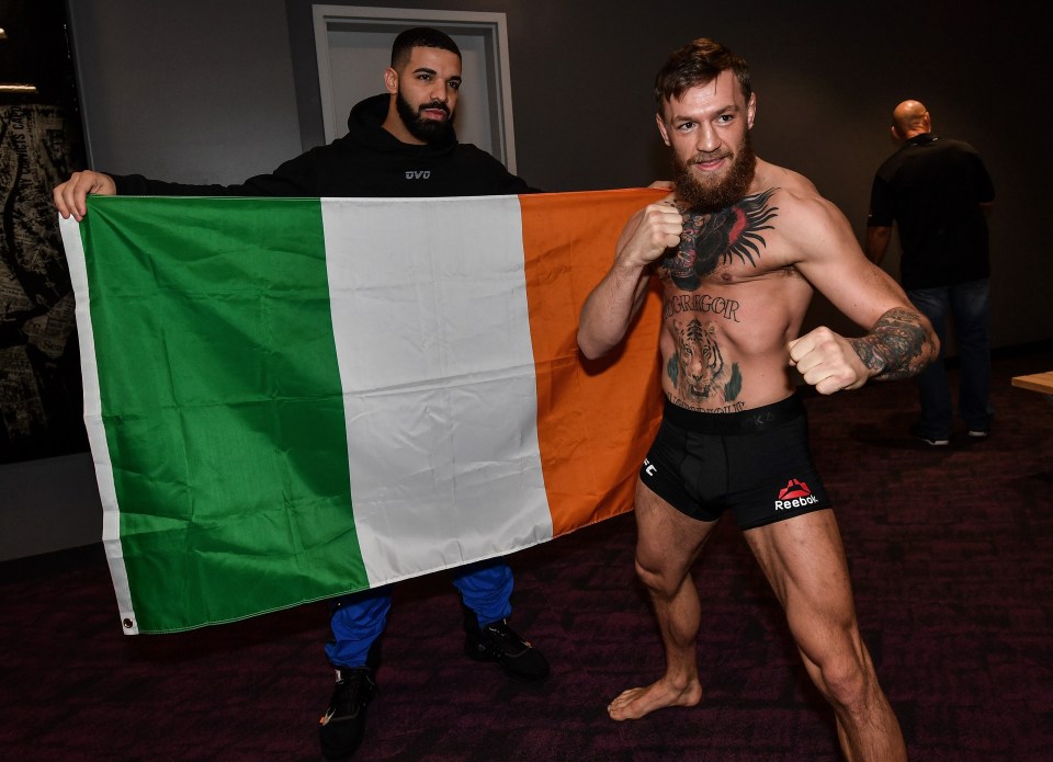 Conor McGregor lost against Khabib Nurmagomedov after taking a picture with Drake