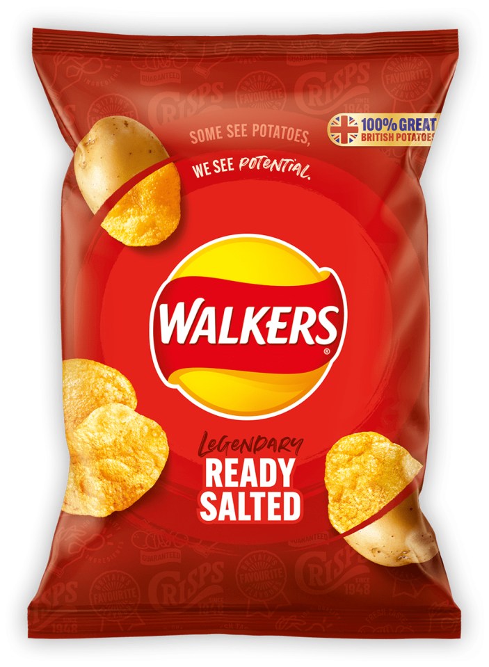 However, a multipack of Walkers classic variety crisps was cut from 24 bags to 22 – but the price has stayed the same