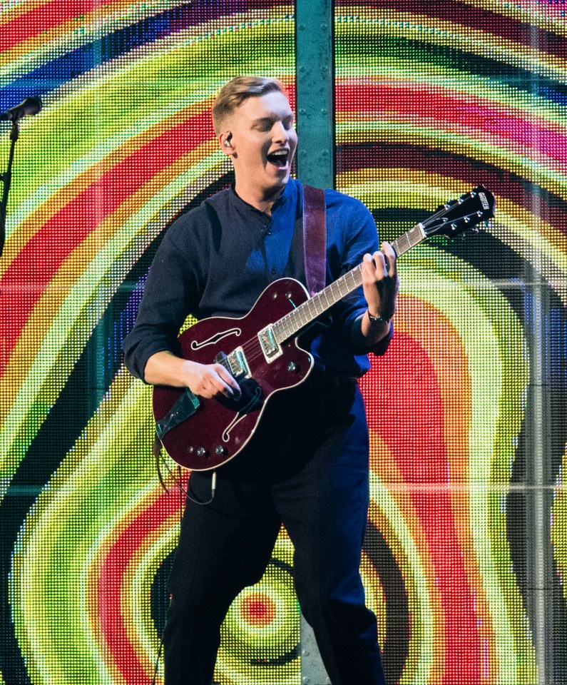 George Ezra will appear on a trio of high-tech concert stages that will be built outside the palace